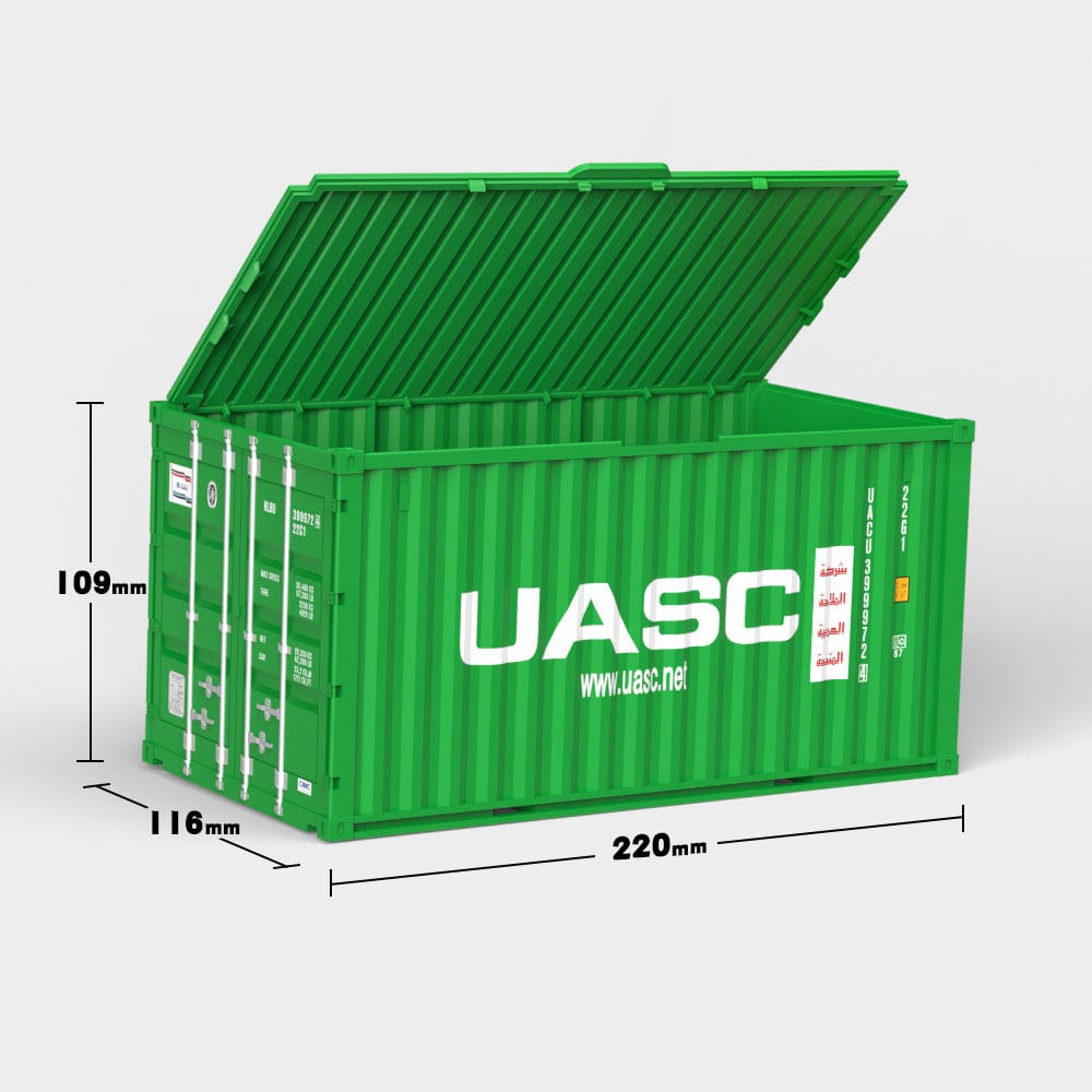 Personalisation Green-2 Container Storage Box