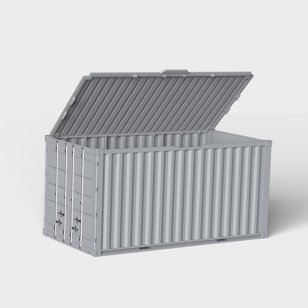 Personalisation Grey Customised Container Storage Box