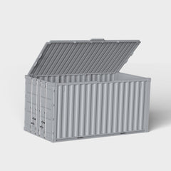 Personalisation Grey Customised Container Storage Box