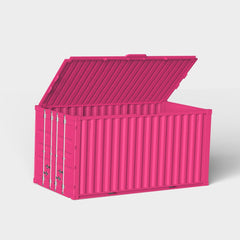 Personalisation Pink Customised Container Storage Box