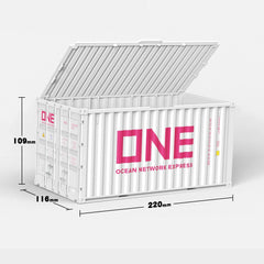 Personalisation White-1 Container Storage Box