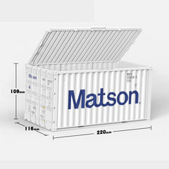 Personalisation White-2 Container Storage Box