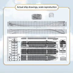 Banboring Custom Shipping Container Ship Model（1:1000）
