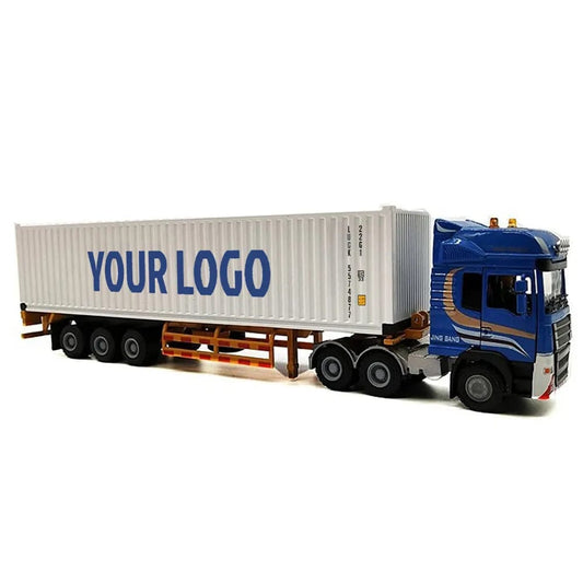 Banboring Customisation Alloy Simulation Container Model Truck 1:50 1000