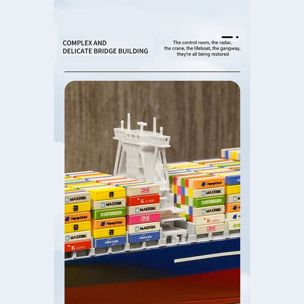 Banboring Shipping Container Ship Model（1:1000）
