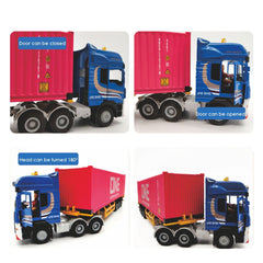 Patoak Alloy Simulation Container Model Truck 1:50