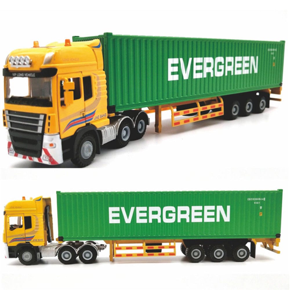 Patoak Alloy Simulation Container Model Truck 1:50