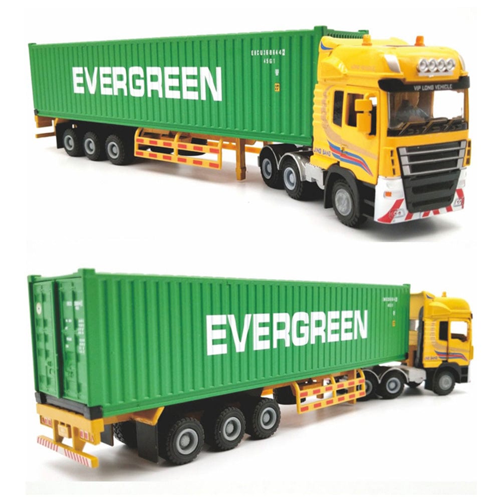 Patoak Alloy Simulation Container Model Truck 1:50