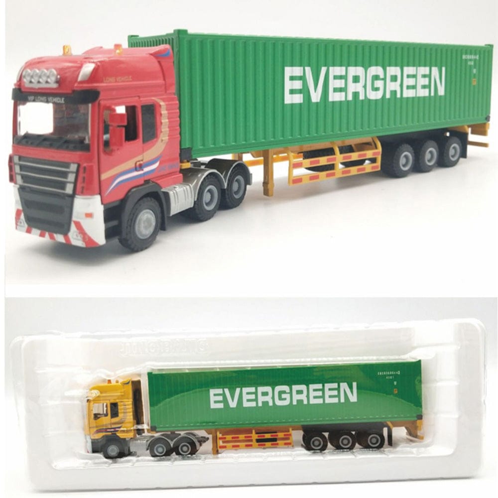 Patoak Alloy Simulation Container Model Truck 1:50